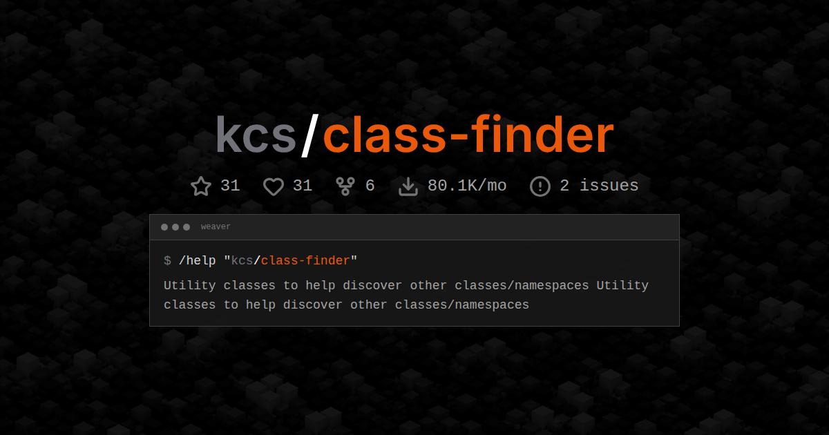 kcs/class-finder