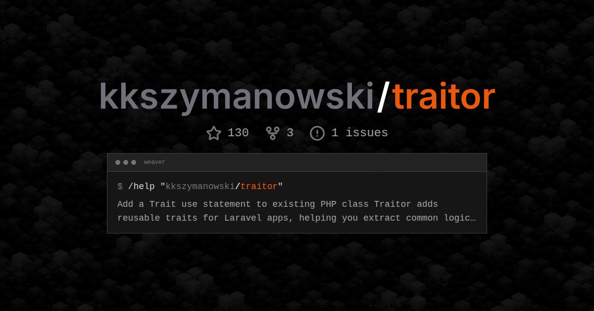 kkszymanowski/traitor