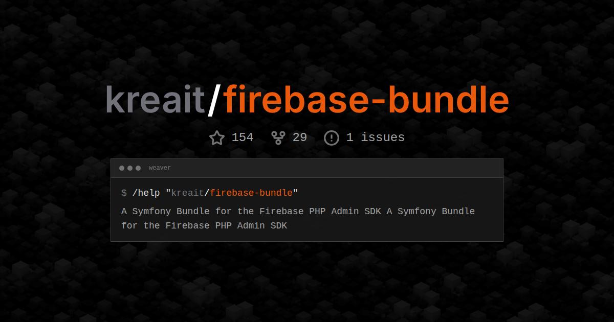 kreait/firebase-bundle