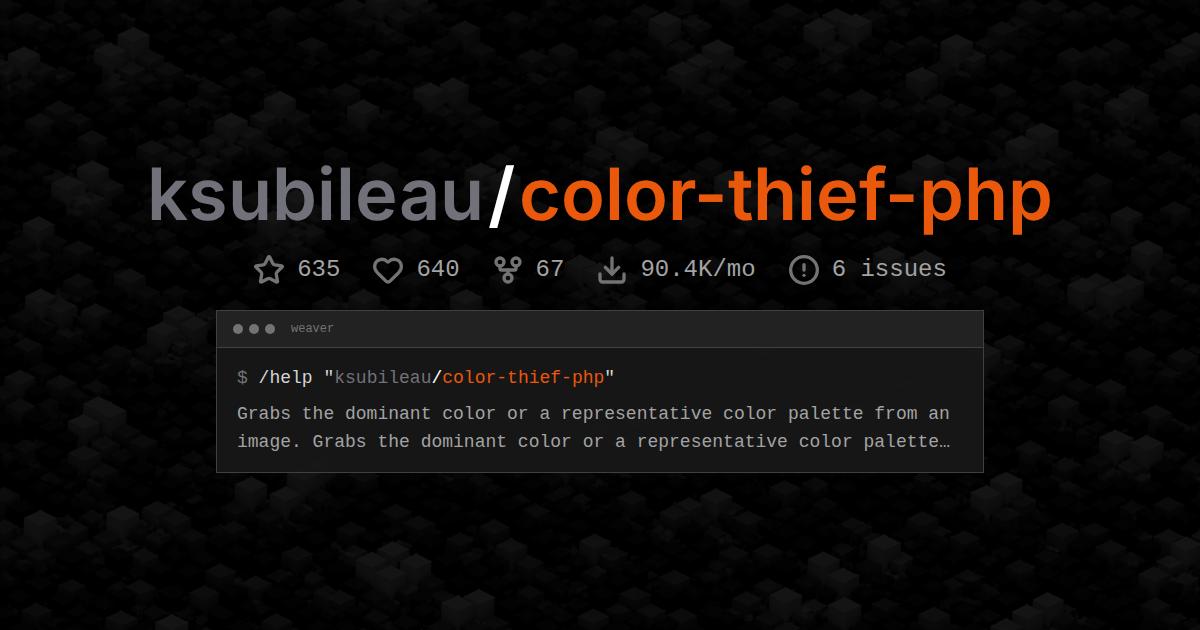 ksubileau/color-thief-php