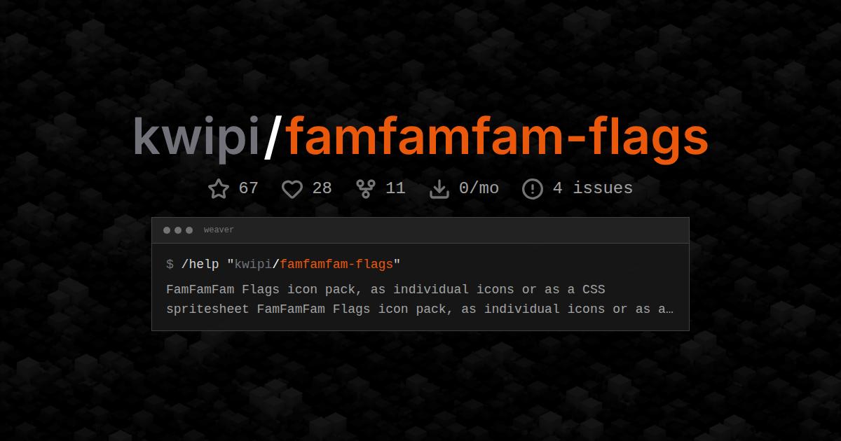 kwipi/famfamfam-flags