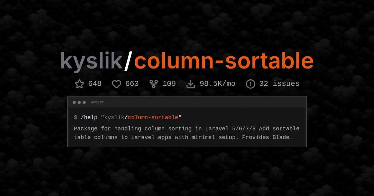 kyslik/column-sortable