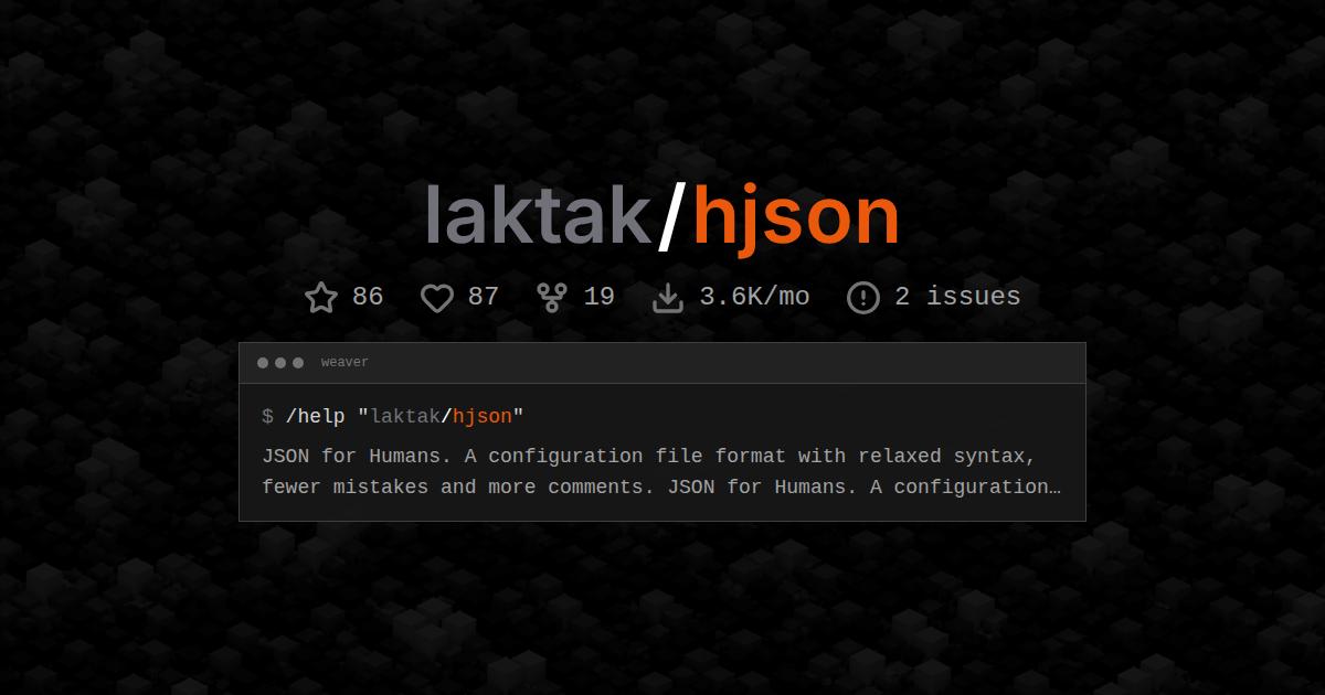 laktak/hjson