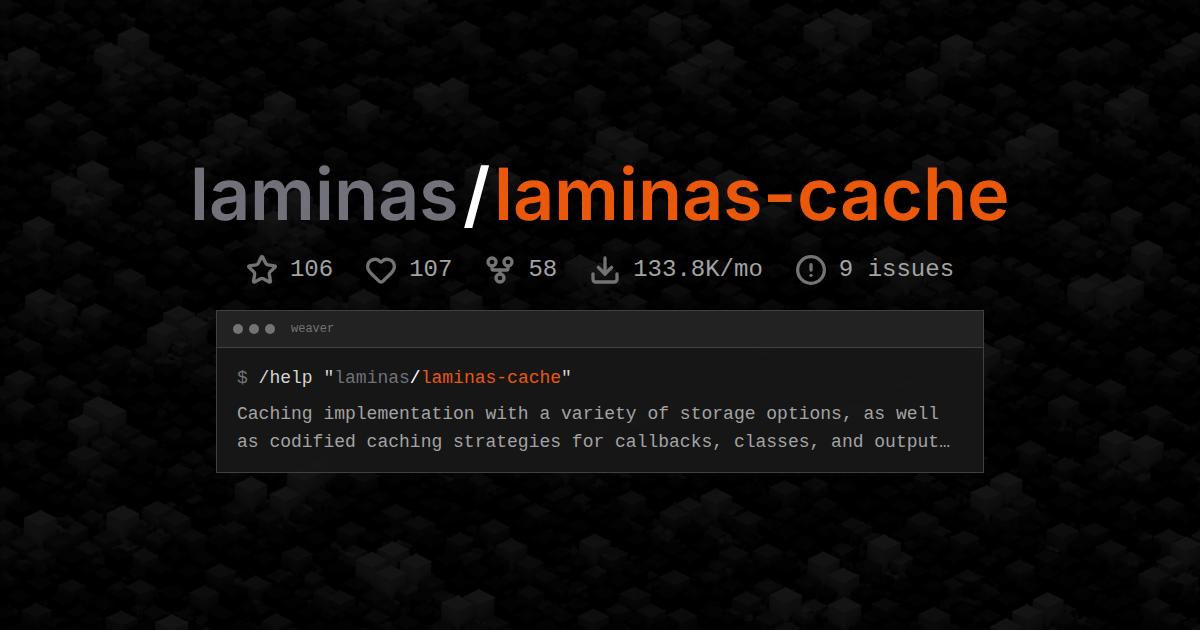 laminas/laminas-cache