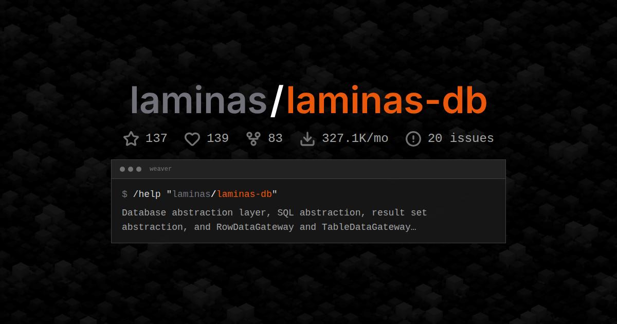 laminas/laminas-db