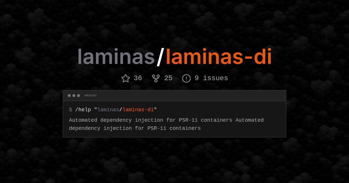 laminas/laminas-di