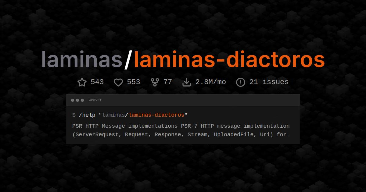 laminas/laminas-diactoros