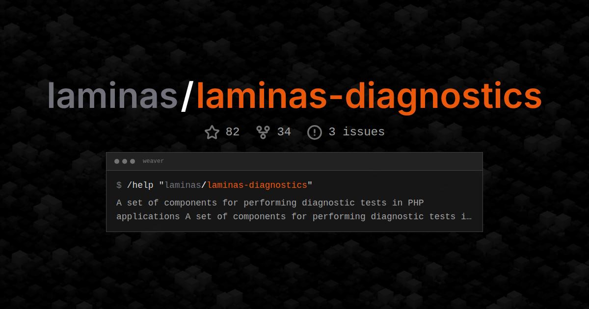 laminas/laminas-diagnostics