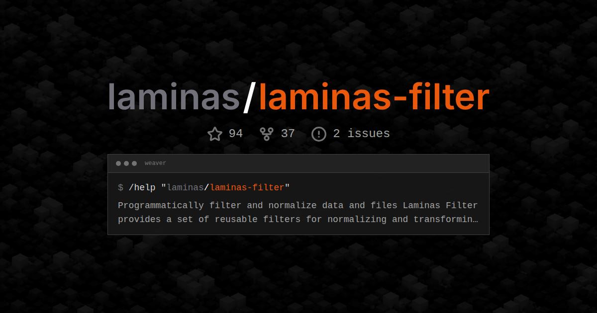 laminas/laminas-filter