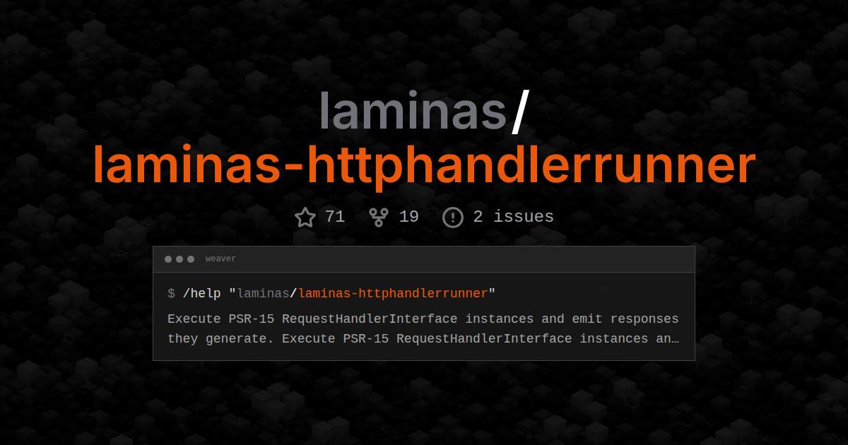 laminas/laminas-httphandlerrunner