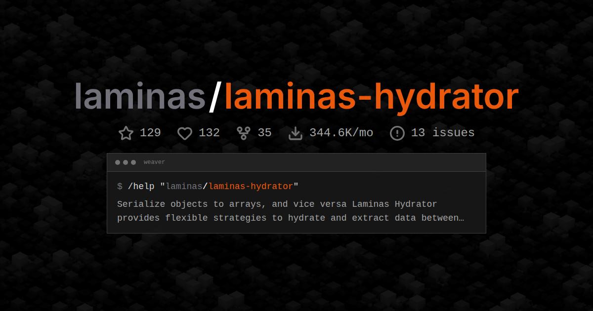 laminas/laminas-hydrator