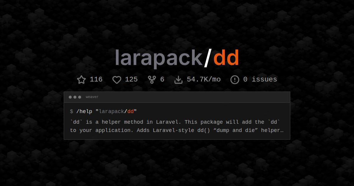 larapack/dd