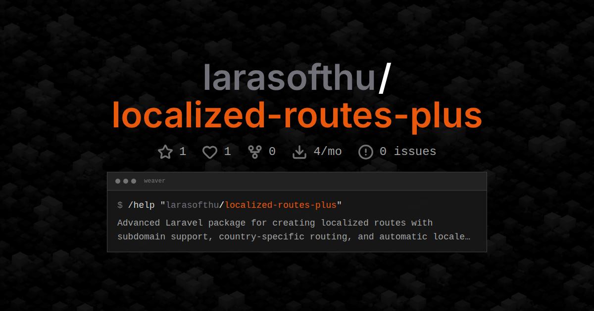 larasofthu/localized-routes-plus