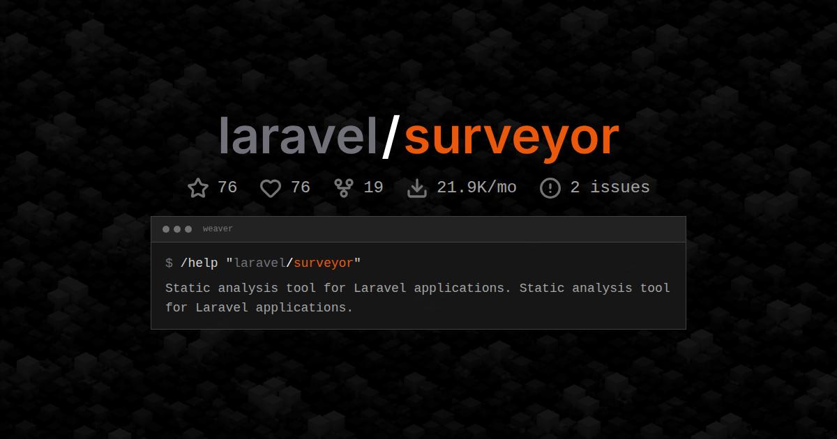 laravel/surveyor