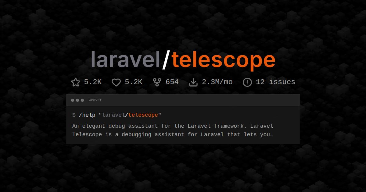 laravel/telescope
