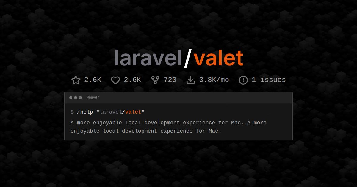 laravel/valet
