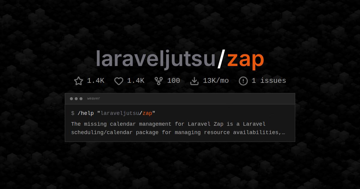 laraveljutsu/zap