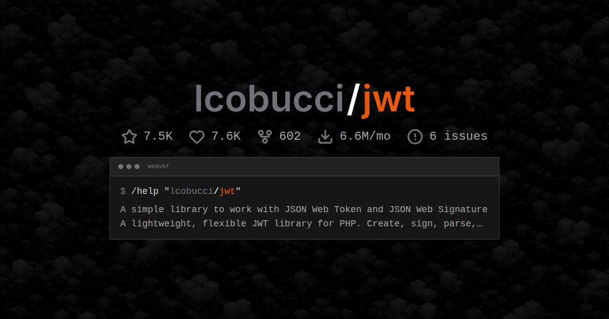 lcobucci/jwt