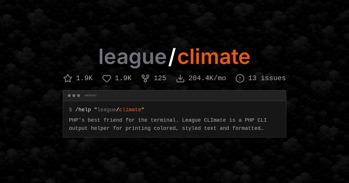 league/climate