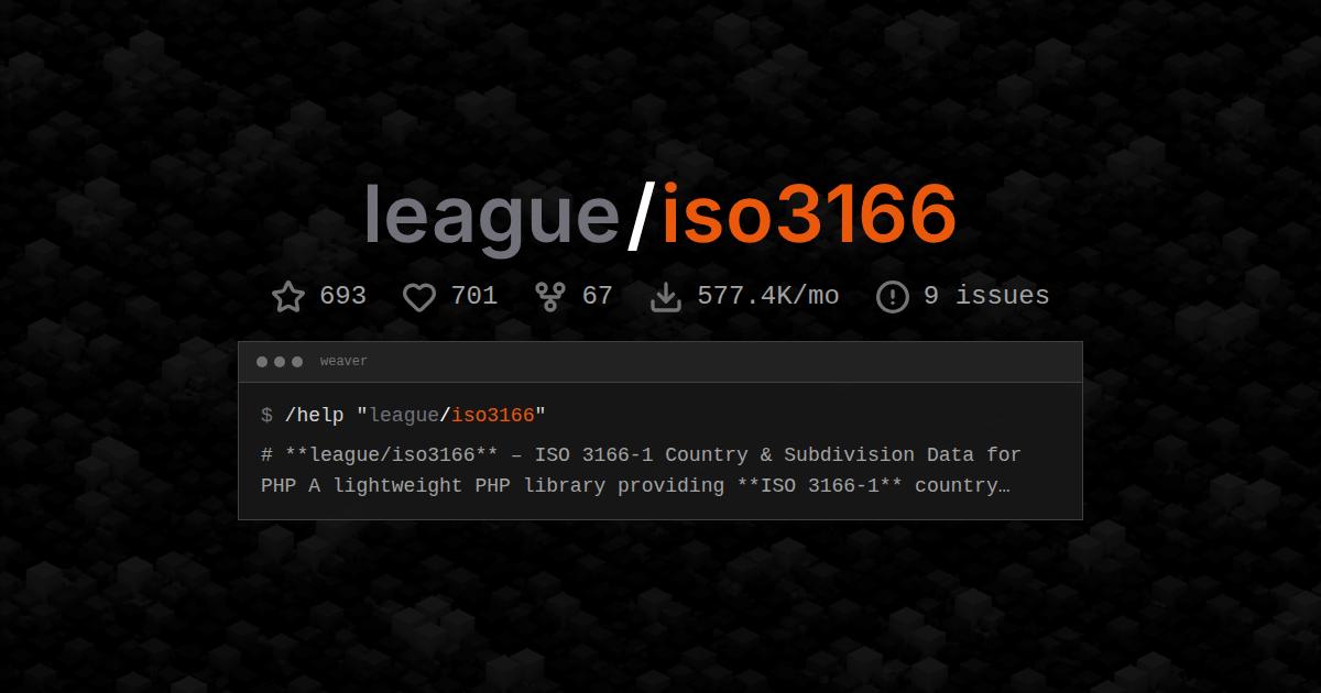 league/iso3166