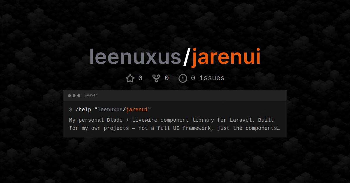 leenuxus/jarenui