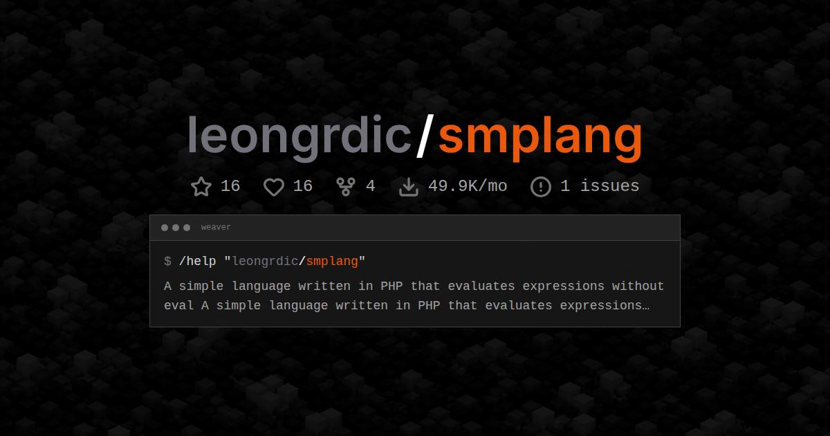 leongrdic/smplang