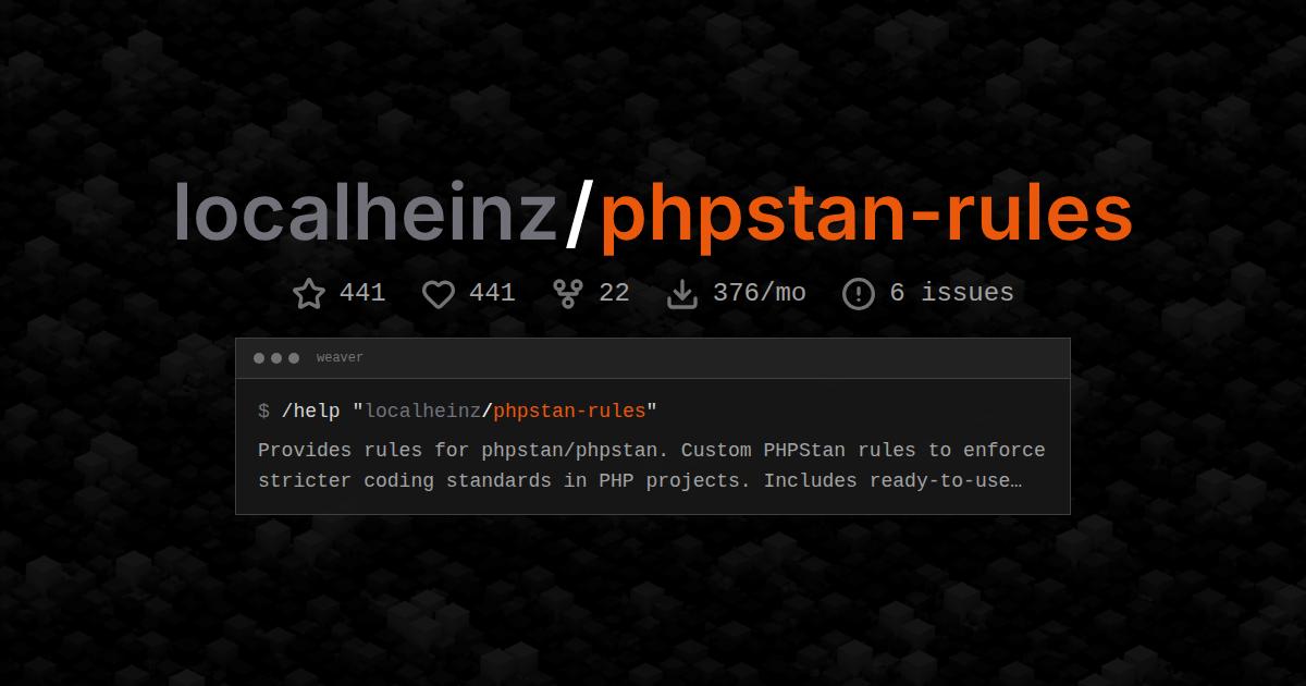 localheinz/phpstan-rules