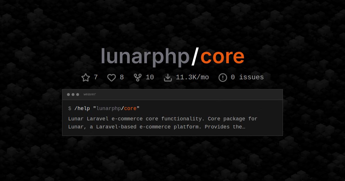 lunarphp/core