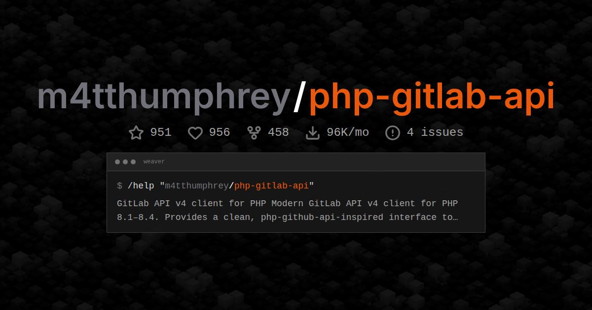 m4tthumphrey/php-gitlab-api