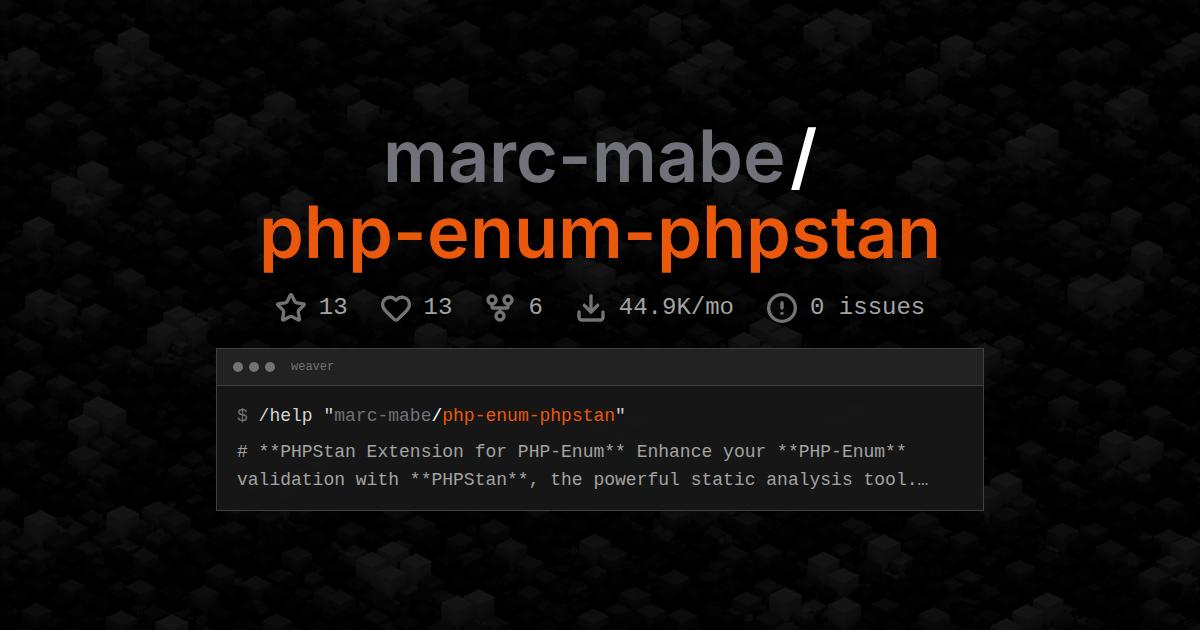 marc-mabe/php-enum-phpstan