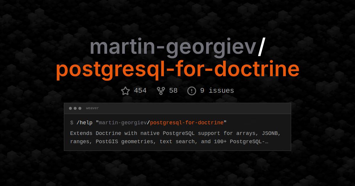 martin-georgiev/postgresql-for-doctrine