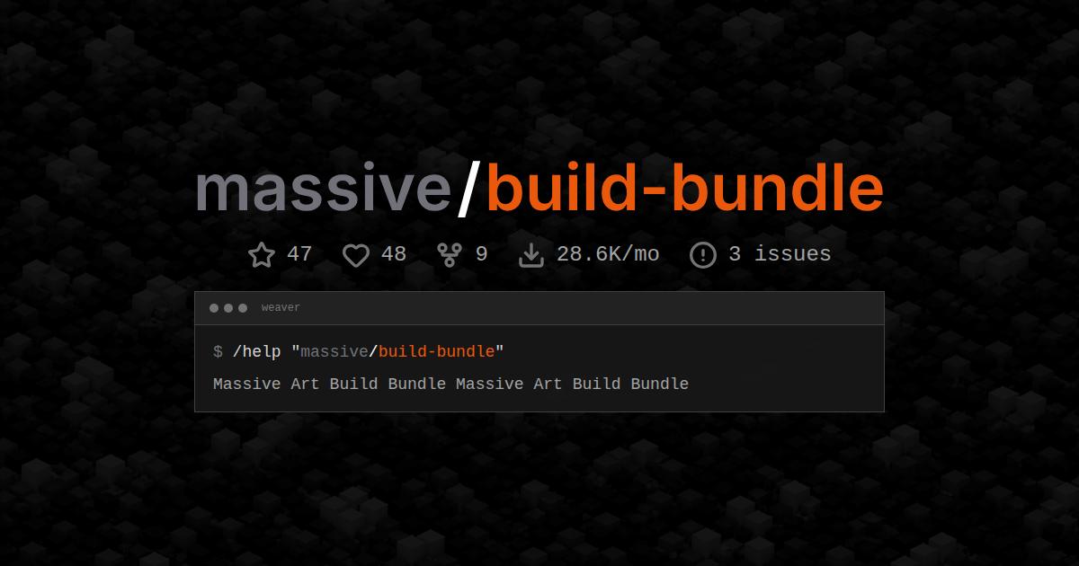 massive/build-bundle