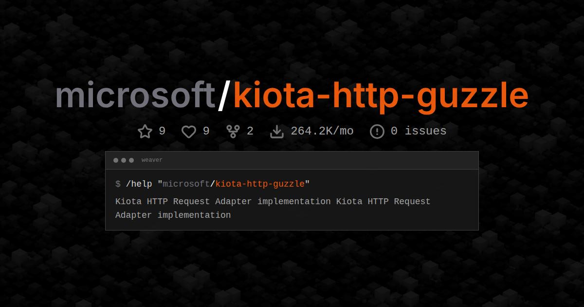 microsoft/kiota-http-guzzle