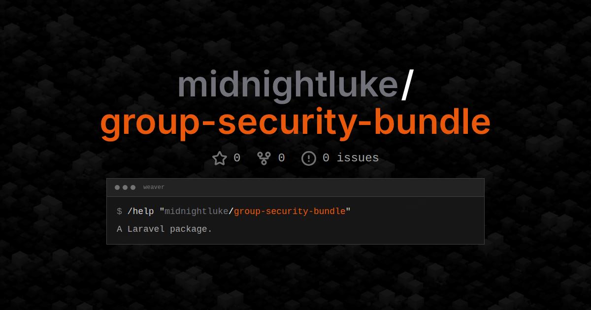 midnightluke/group-security-bundle
