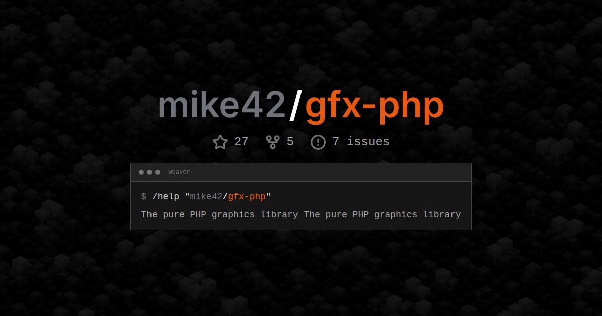 mike42/gfx-php
