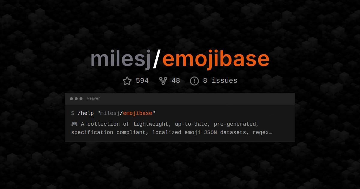 milesj/emojibase