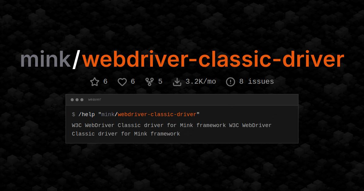 mink/webdriver-classic-driver