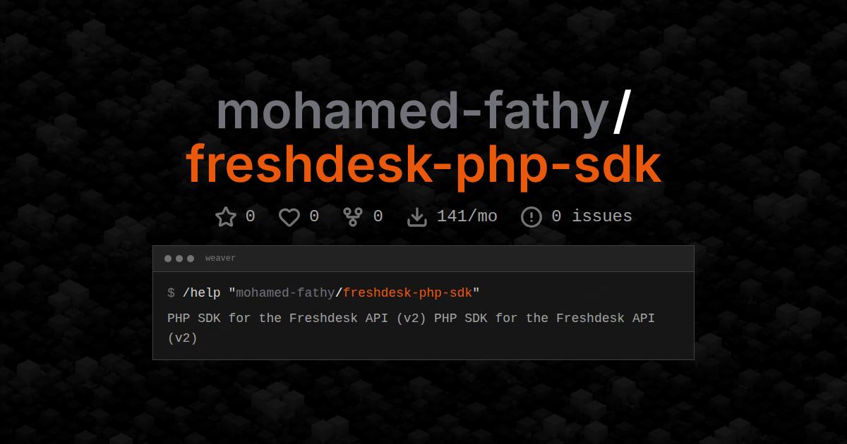 mohamed-fathy/freshdesk-php-sdk