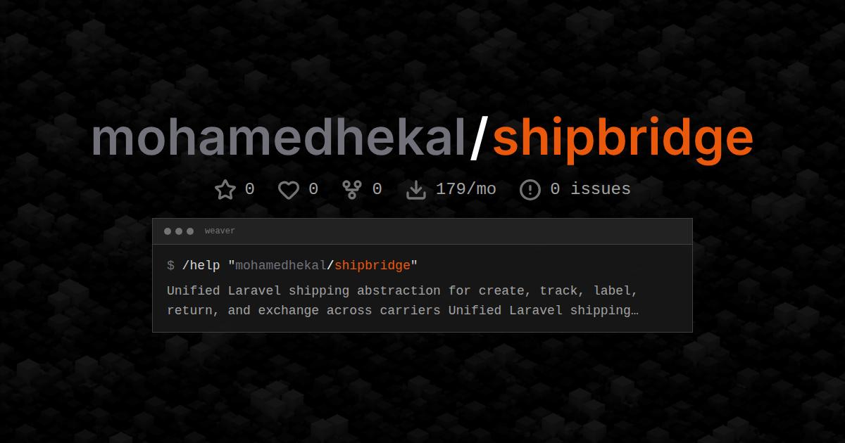 mohamedhekal/shipbridge