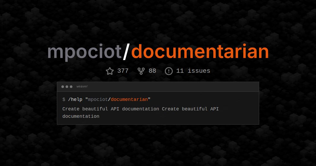 mpociot/documentarian