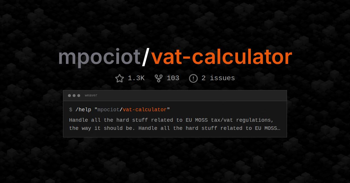 mpociot/vat-calculator