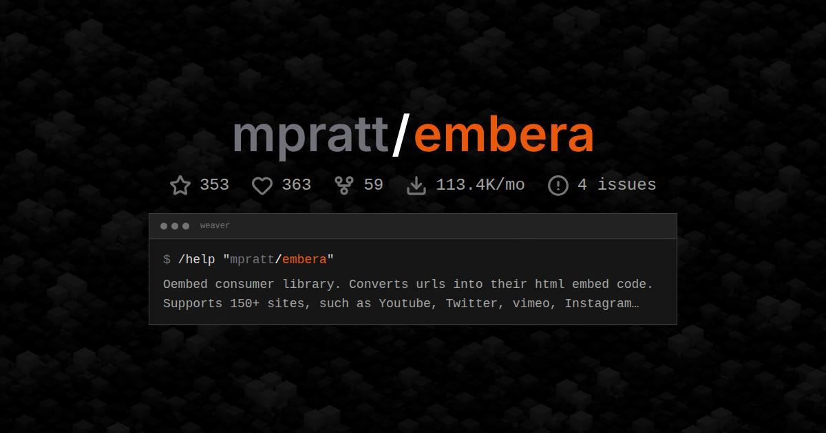 mpratt/embera