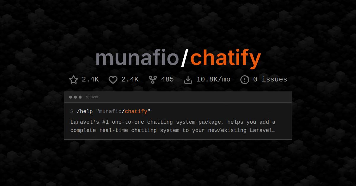 munafio/chatify