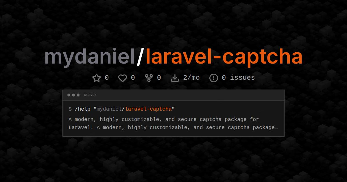 mydaniel/laravel-captcha