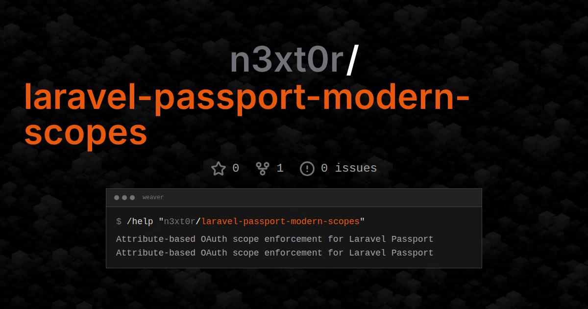 n3xt0r/laravel-passport-modern-scopes