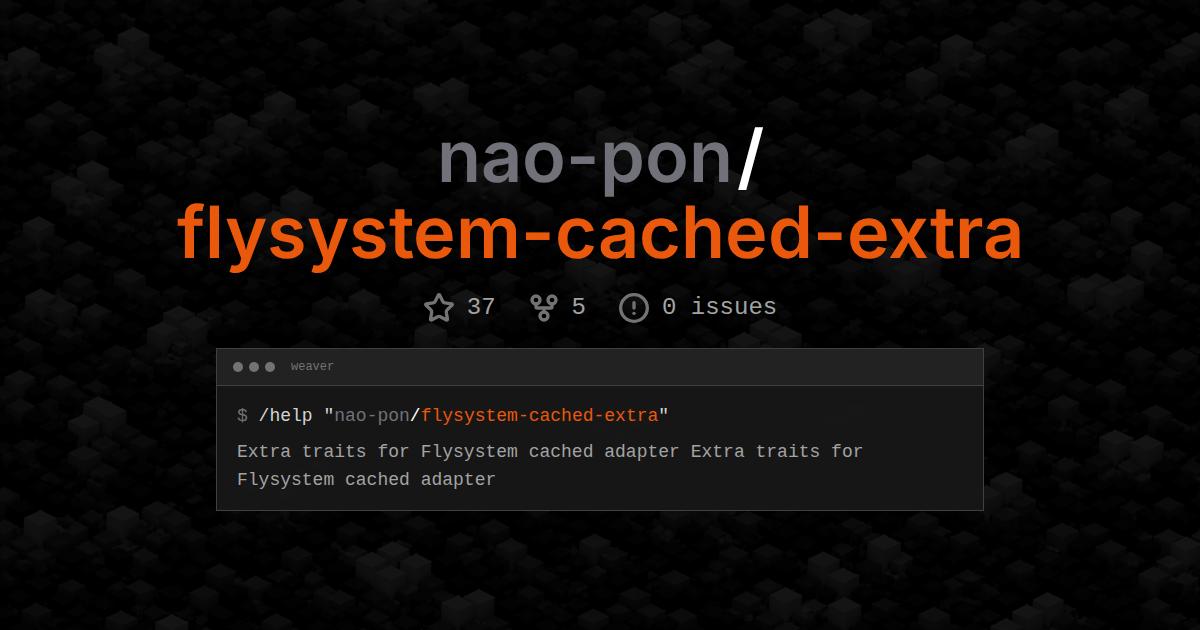 nao-pon/flysystem-cached-extra
