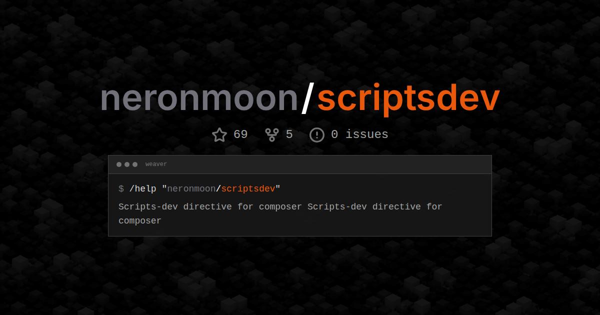 neronmoon/scriptsdev