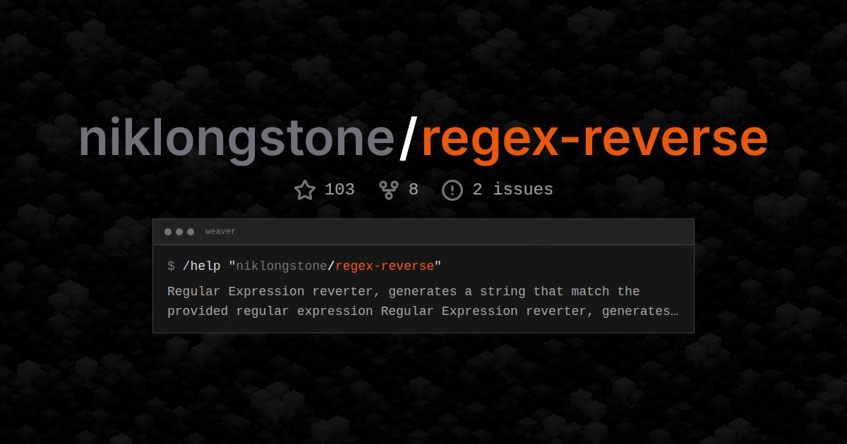 niklongstone/regex-reverse