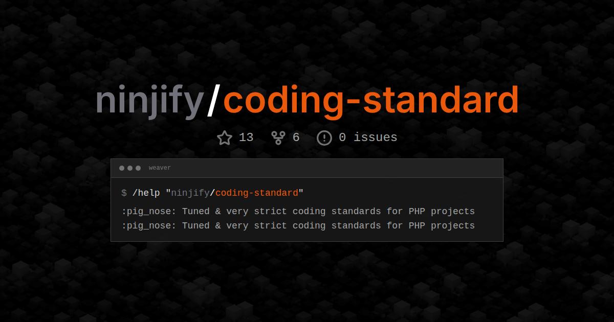 ninjify/coding-standard