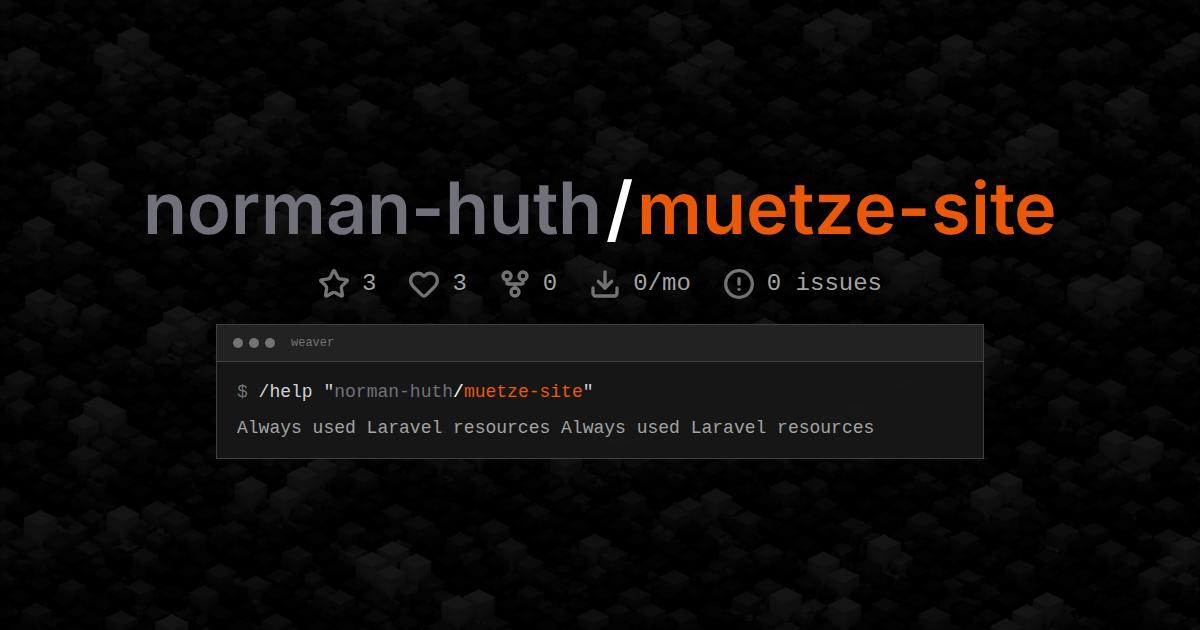 norman-huth/muetze-site